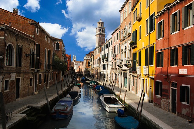 ulička v Benátkách
